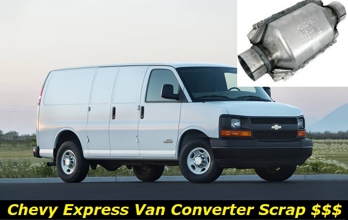 chevy express van catalytic converter scrap price